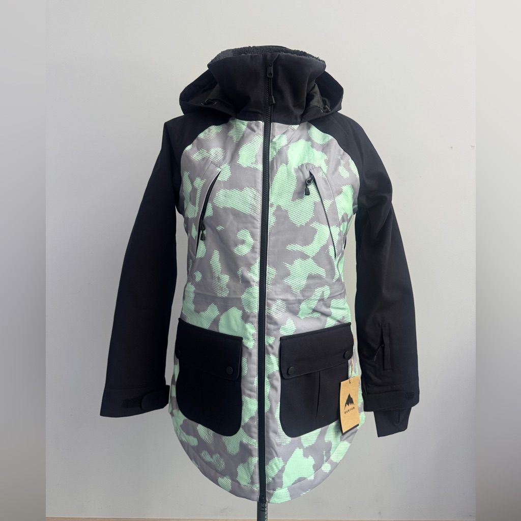 Burton Women's Prowess Ski Jacket - Rosette / True Black Size S Nwt Retail$290